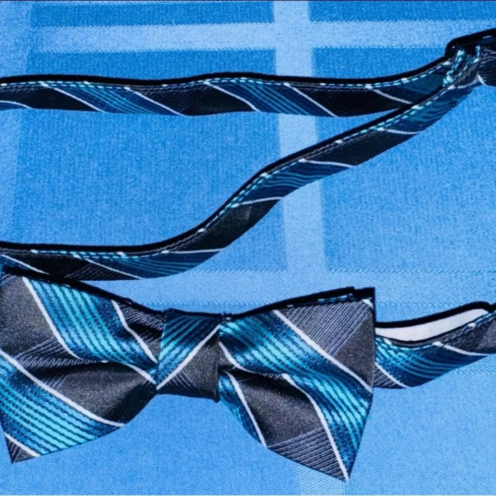 Stylish boys bow tie set